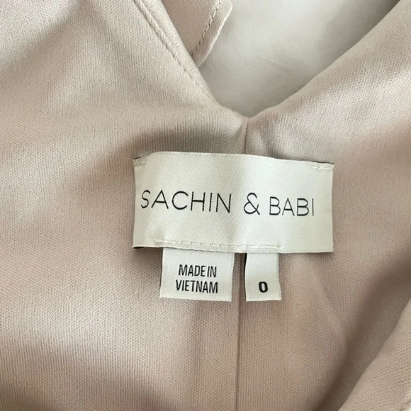 Beautiful Champagne Satin Dress - BHLDN Tansy Satin Charmeuse Maxi Dress, Size 0 - Picture 4 of 6